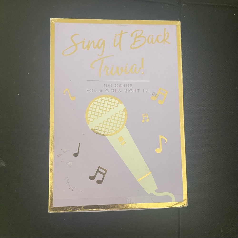 Sing it Back Trivia